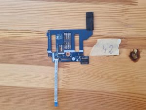 Original for HP 9470M 9480M PC board Card reader board BANDIT-6050A2514301-SMARTCARD-A01