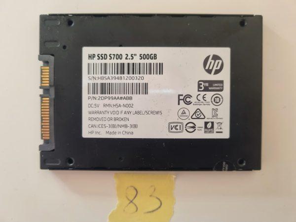 HP Pro 3300 - 500GB SSD Solid State Hard Drive