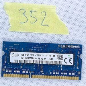 SK Hynix HMT451S6BFR8A-PB 4GB 1Rx8 SODIMM PC3L-12800S DDR3 Laptop Memory