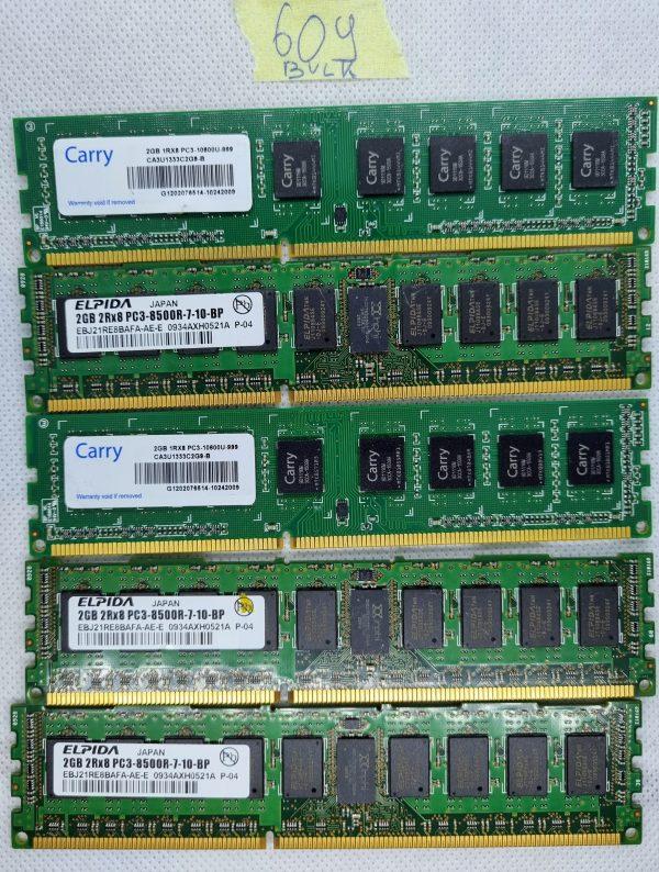 2GB Carry CA3U1333C4G9-B PC3-10600U 1333MHz 1Rx8 DDR3 Non-ECC Computer Memory