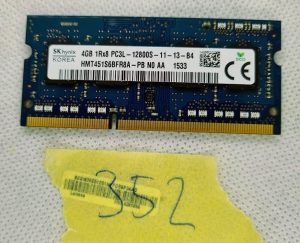 4GB 1Rx8 SK Hynix HMT451S6BFR8A-PB PC3L-12800S DDR3L-1600 RAM 1.35v memory