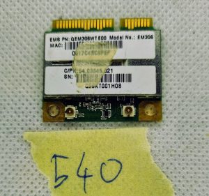 Acer ASPIRE 5542G Qualcomm Atheros QEM306WT EM306 WIFI 54.03345.021 600