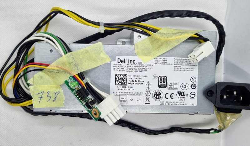 Dell Optiplex 9010 AIO 200 Watt Power Supply 0CRHDP CRHDP L200EA-00