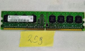 Desktop 512MB 1Rx8 PC2-4200U-444-11-A1 Memory HYS64T64000HU-3.7-A