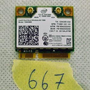 HP 717384-001 Intel 7260HMW BN 802.11n Wireless-N 7260 PCI-E Half Mini Card