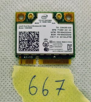 HP 717384-001 Intel 7260HMW BN 802.11n Wireless-N 7260 PCI-E Half Mini Card