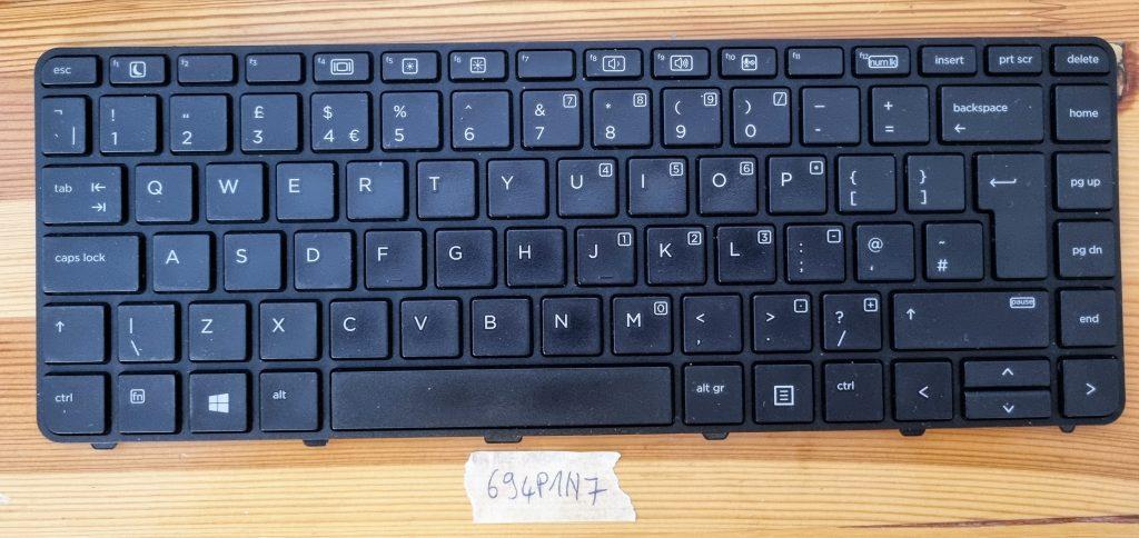 HP ProBook 640 645 G2 G3 840791-031 English UK Keyboard - Shop Computer ...