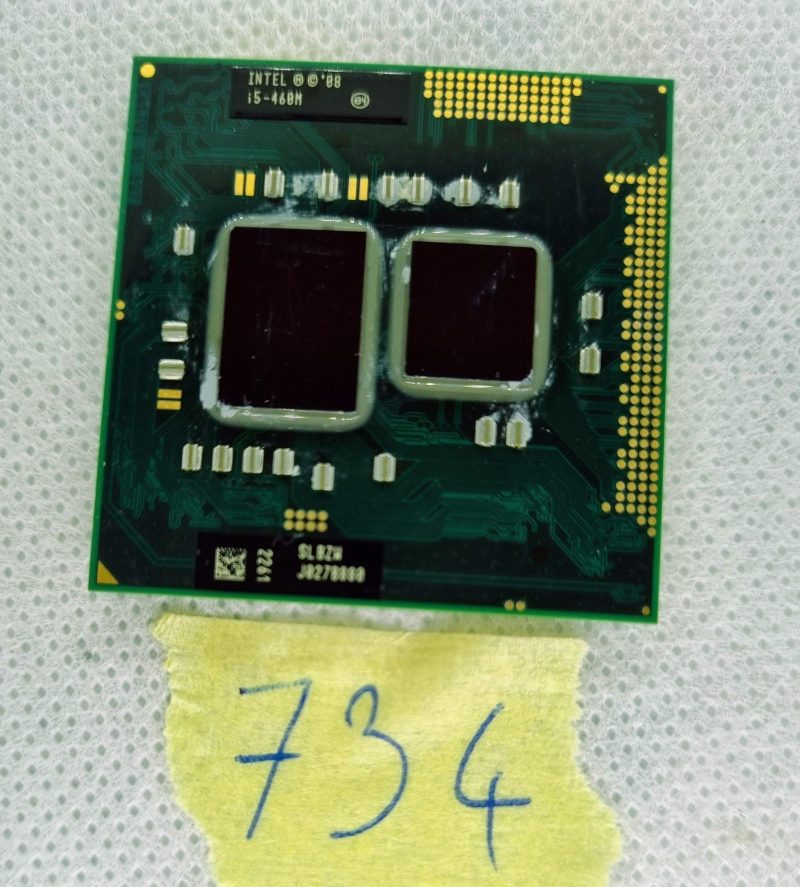 Intel Core i5-460M SLBZW 2.53GHz (Max. 2.80GHz), 988-pin PGA 2.5 GTs Processor