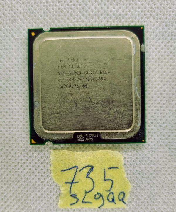 Intel Pentium D 945 3.4 GHz LGA 775 CPU SL9QQ 4M800 Presler Dual Core Processor