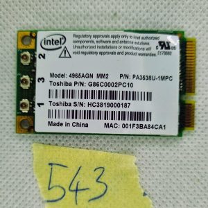 Intel Wireless WiFi Link 4965AGN