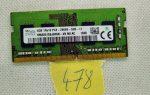 Memory RAM SKhynix 4GB 1Rx16 PC4-2666V DDR4 HMA851S6CJR6N