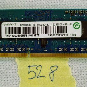 Ramaxel RMT3170EF68F9W-1600 4GB PC3L-12800S DDR3 SODIMM Laptop Memory