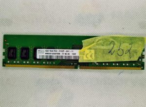 SKhynix DESKTOP 4GB 1Rx8 PC4-2133P-SA0-11 DDR4 HMA451U6AFR8N-TF Memory Stick of RAM