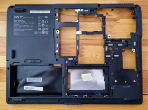 Acer Aspire 5610 5630 bl50 15.4 Genuine Bottom Case WCover Doors AP008002X001