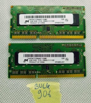 BULK MT8KTF25664HZ-1G6M1 GENUINE ORIGINAL OEM MICRON 2GB PC3-12800