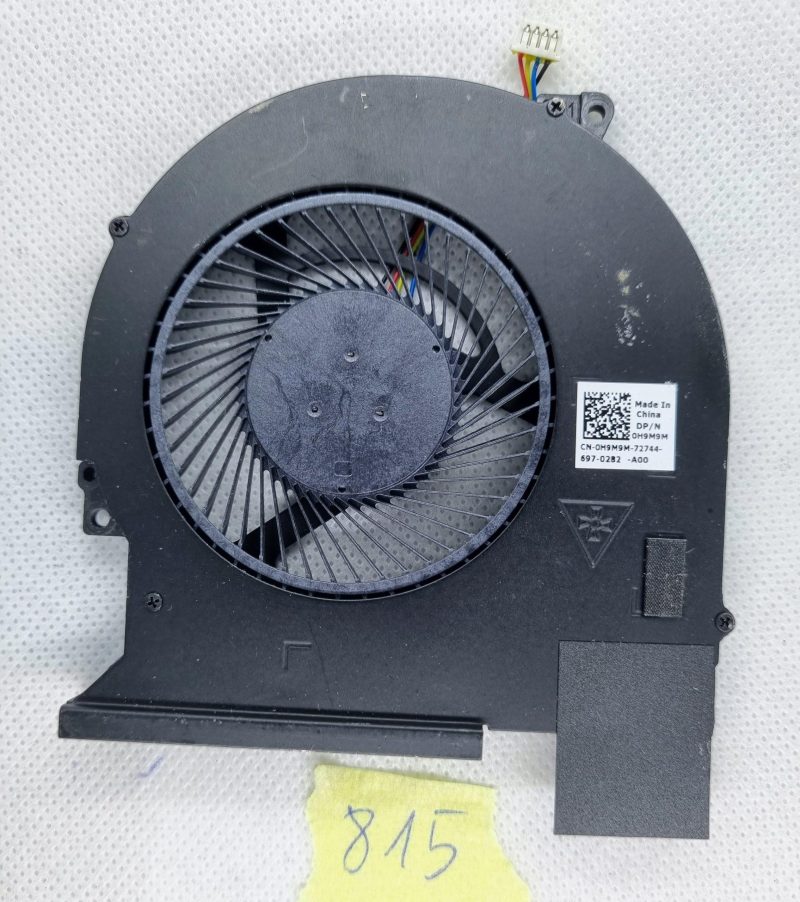 For DELL Latitude E5570 CN-0H9M9M DC28000GMF0 Radiator Fan1