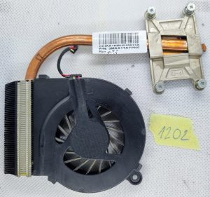 HP G62 Fan + Heatsink - Compaq Presario CQ62 - 638402-001 - Fan Heatsink1