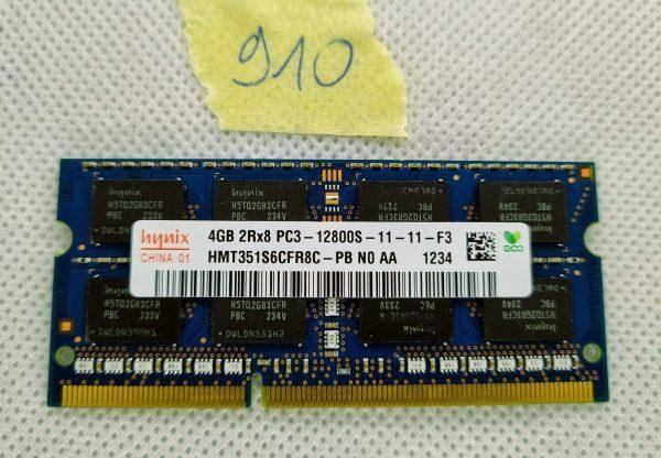 HYNIX 1X4GB 4GB HMT351S6CFR8C DDR3 4GB 2Rx8 PC3 10600S Laptop Ram Memory