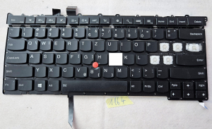 Individual - single Key & Hinge for Lenovo ThinkPad Carbon X1 Gen 3 US Keyboard SM20G18605 MQ6-US (backlit)