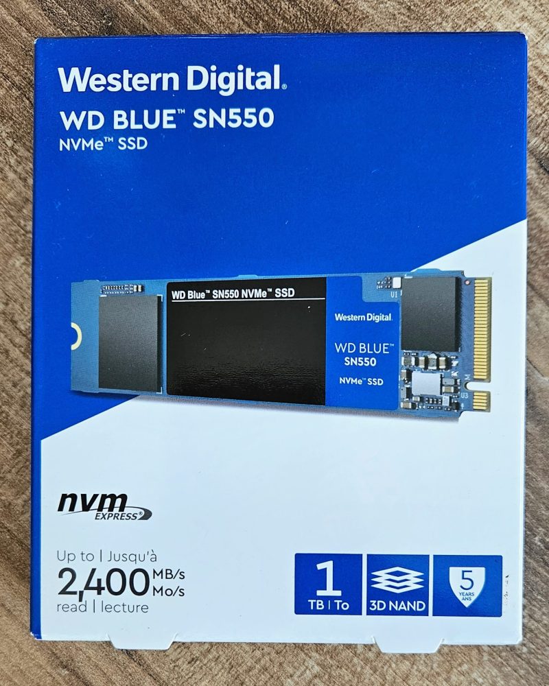 2000WD Blue SN550 NVME 1tb