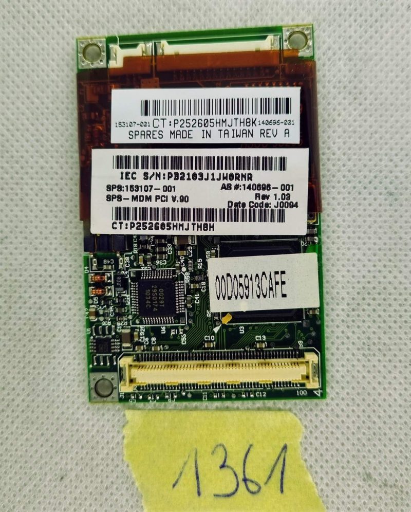 Genuine Compaq Armada E700 Laptop 56K PCI Internal Modem Board 153107-0011