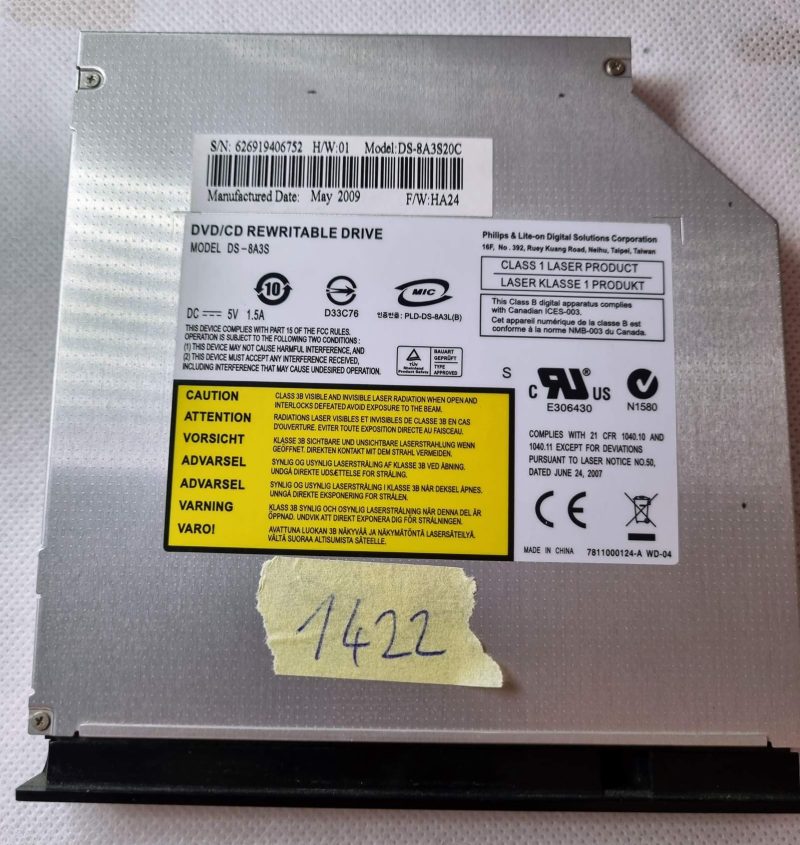 Genuine DVD Burner DS-8A3S Comes from an MSI CX600