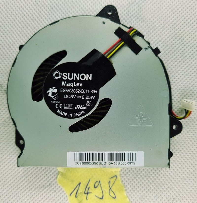 Genuine Lenovo G50-45 CPU Cooling Fan Sunon EG75080S2-C011-S9A DC28000CGS0