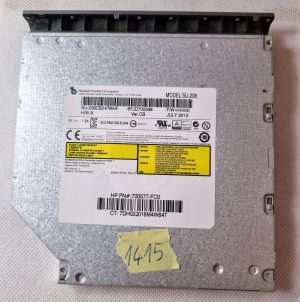 HP 9.5MM Optical SU-208CBHPMHF PN700577-FC0 DVD Drive Internal Burner ODD Disk