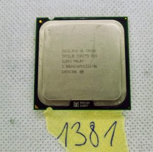 INTEL SLB9J Core 2 Duo E8400 3GHz Socket 775 Wolfdale Processor CPU