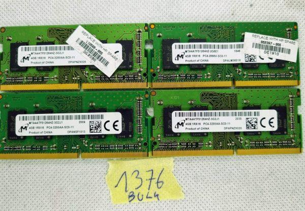 Micron MTA4ATF51264HZ-3G2J1 4GB 1Rx16 PC4-3200AA-SC0-11 SO-DIMM DDR4 RAM