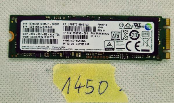 SAMSUNG PM871a MZ-NLN512A SSD 512GB M.2 855636-001