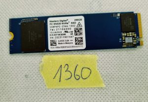 WD SN530 SDBPNPZ-256G-1002 256GB NVMe M.2 80mm SSD Solid State Drive