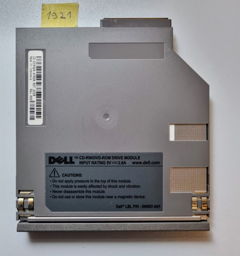 Dell Latitude D620 D630 D810 D820 D830 CD-RWDVD ROM Drive 0YX424 - Genuine Replacement Part