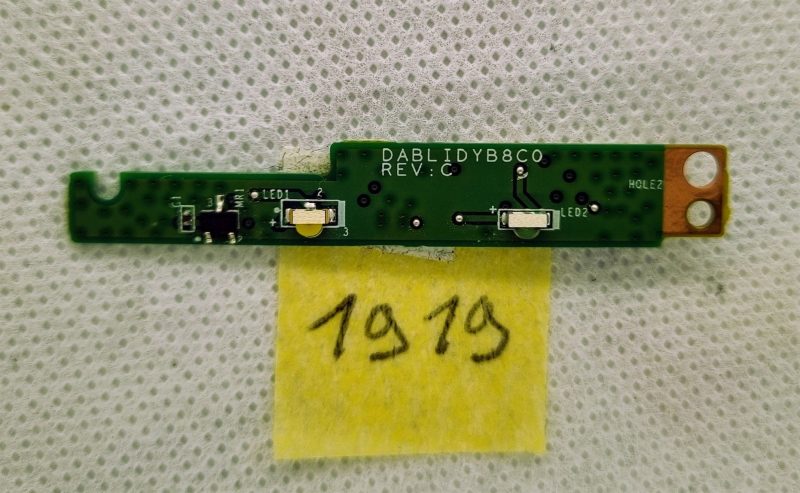 Genuine Toshiba Satellite S50-B S50T-B L50-B LED Board DABLIDYB8C0 3NBLILB0010 - Image 2