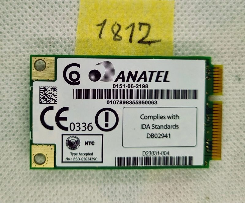 Sony Vaio PCG-8W1M WLAN Wi-Fi Map Module WM3945ABG 0151-06-2198 - Genuine Replacement - Image 2