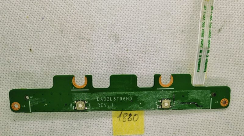 Toshiba Satellite L750 Touchpad Button Board DA0BL6TR6H0 32BL6TB0020 - Image 2