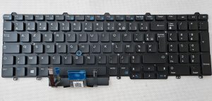 keyboard Dell E5550 E5570 E5580 Precision 15 17 7000 01XN1N (1)