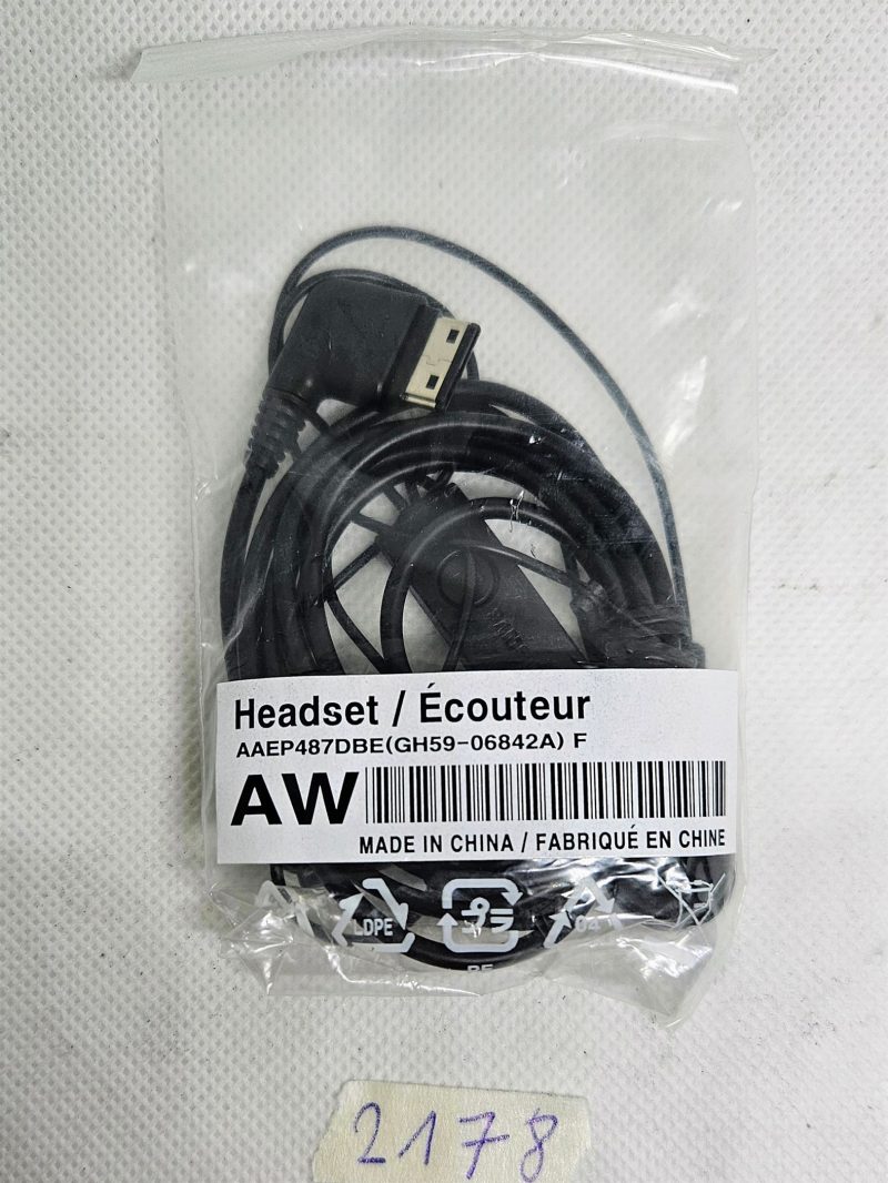 NEW Genuine Original Samsung AAEP485DBE Headset - High-Quality Audio & Comfort