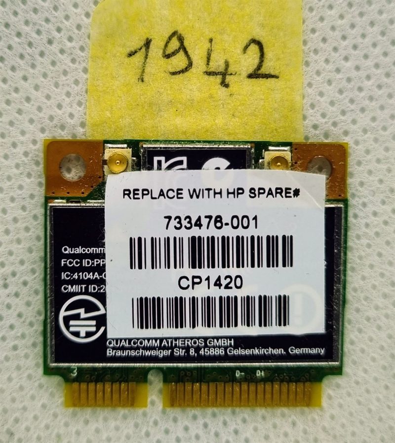 HP Pavilion 13 13-b000no WLAN Mappa Wifi Scheda 733476-001 - Genuine Replacement - Image 2