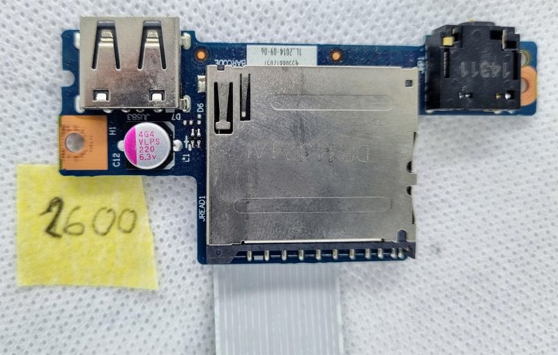Lenovo G50-70 Z50-75 Laptop USB Port Audio Card Reader Board NBX0001AH00 - Image 2