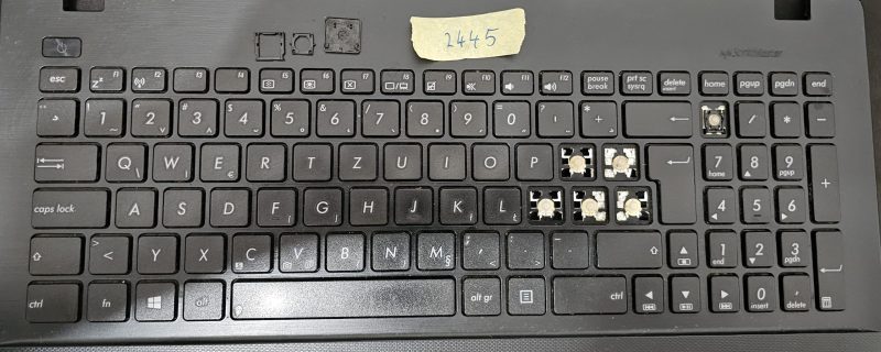 Individual Laptop Keyboard Key for Asus F552 Series - UK Layout, No Backlight - Part OKNBO-612BWB00