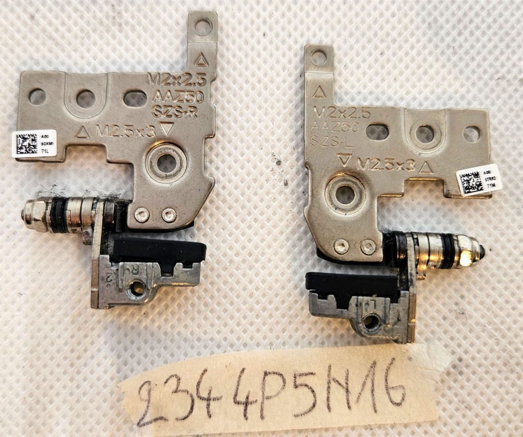 Genuine Dell Latitude E7270 Left Right Hinges - Laptop Screen Hinge ...