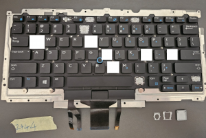 Genuine Laptop Keyboard Key for Dell Latitude E5490 E7470 7490 - US English Backlit - Part D19TR WTYY8