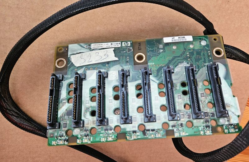 Genuine HP ProLiant ML350 G6 Server HDD Backplane Board- 511785-001 | Fast Shipping