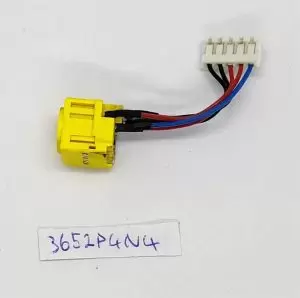 Genuine Lenovo ThinkPad R400 Power Jack with Cable - Laptop Charging Port Replacement