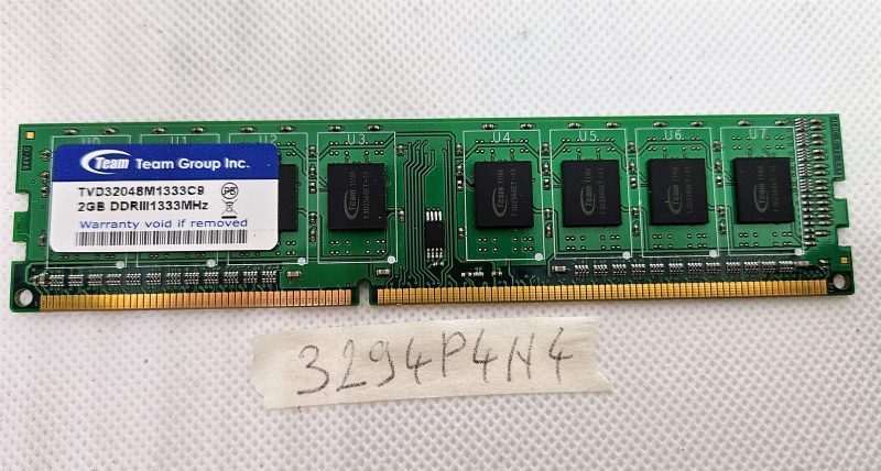 Team Group DDR3 TVD32048M1333C9 2GB Laptop Memory RAM - Fast Shipping Worldwide