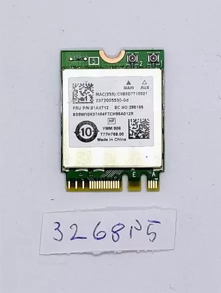 Genuine Lenovo Laptop Wireless WiFi Card 01AX712 Laptop Parts