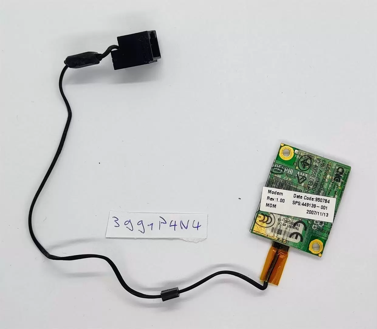 Genuine HP Compaq 6720s Modem Board Port Card Port Cable 449139-001