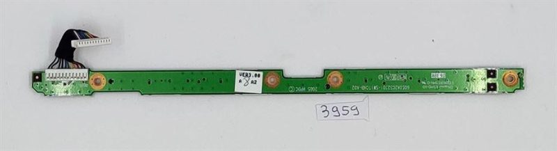 Genuine Power Button Board & Cable for HP Compaq NX6325 Laptop - Replacement Part