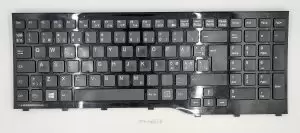 Genuine Fujitsu Lifebook AH552 Original Keyboard Nordic Layout CP581752-01 Laptop Parts